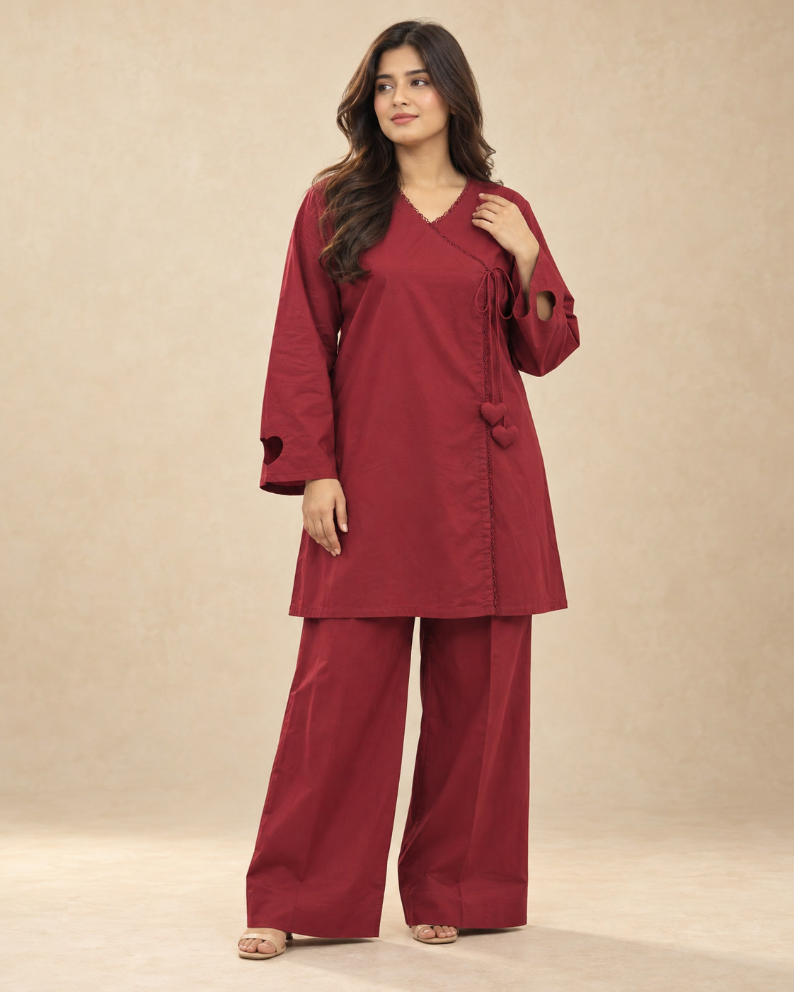 Heartfelt Maroon